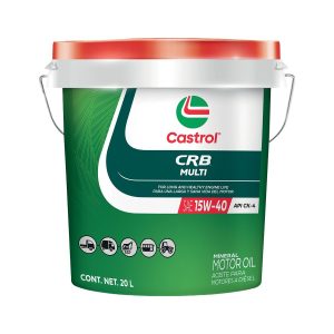 Lubricante Castrol CRB Multi 15W-40 CK-4 Balde 20L