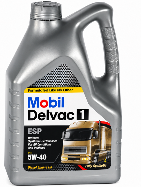 Mobil 5w40 Delvac 1 Esp 4lt