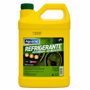 Anticongelante Y Refrigerante Aguacol -3º Verde 4lt Amarillo