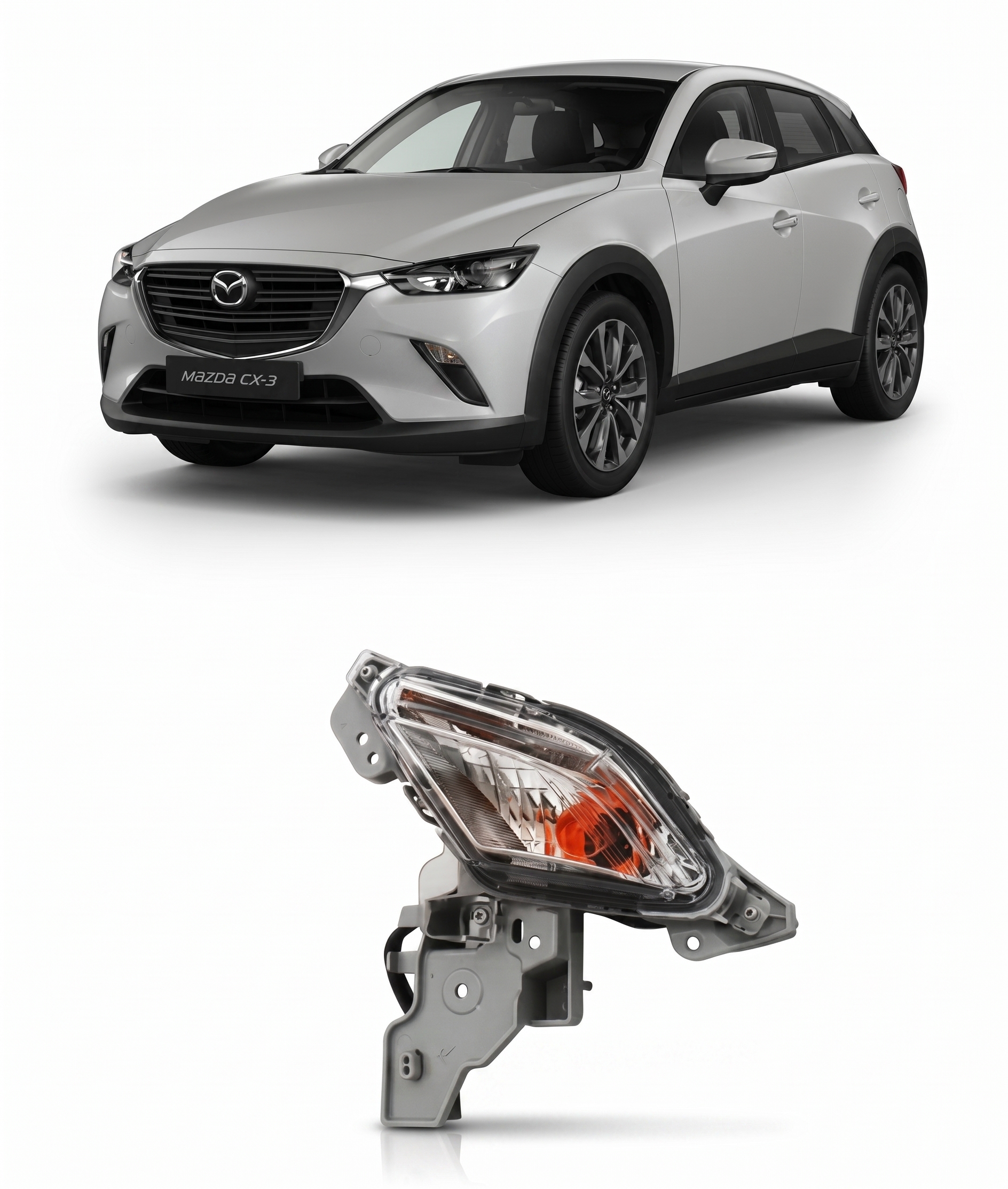 Foco óptico delantero izquierdo lado piloto mazda CX-3 2016-2022