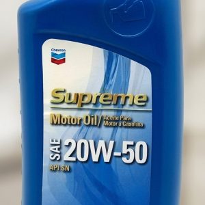 Aceite De Motor Chevron Supreme 20w50 0,946l